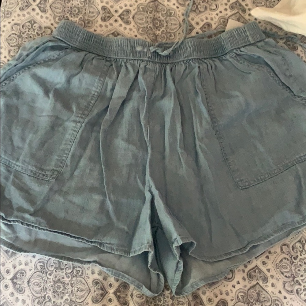 High rise shorts